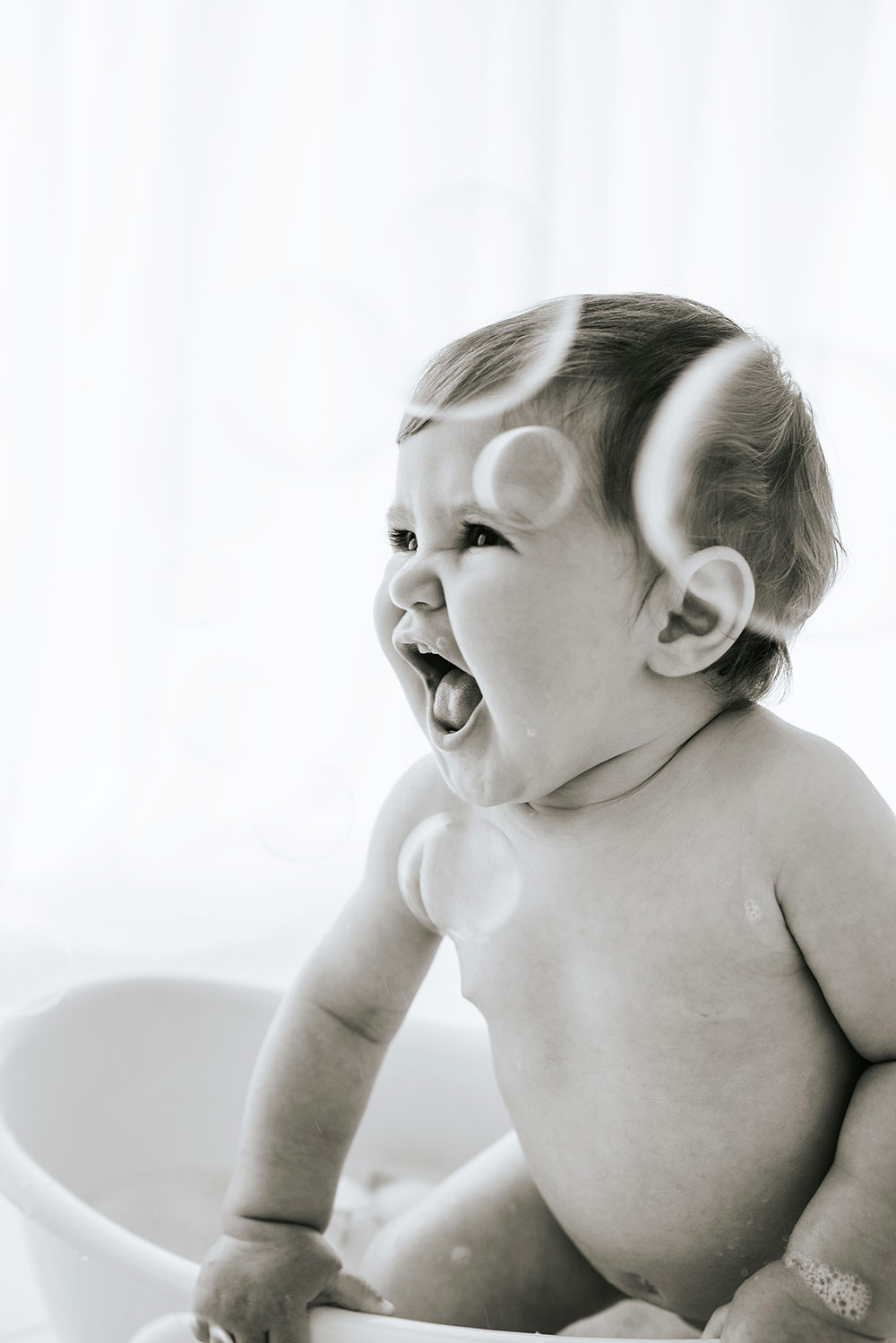 Bublebath fotografiranje v studiu