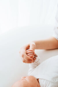 Novorojenček in mama